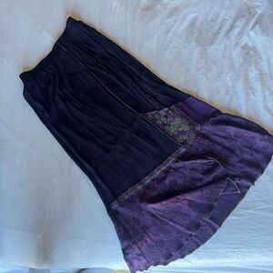 VINTAGE MADE IN AMERICA FLOWY SKIRT